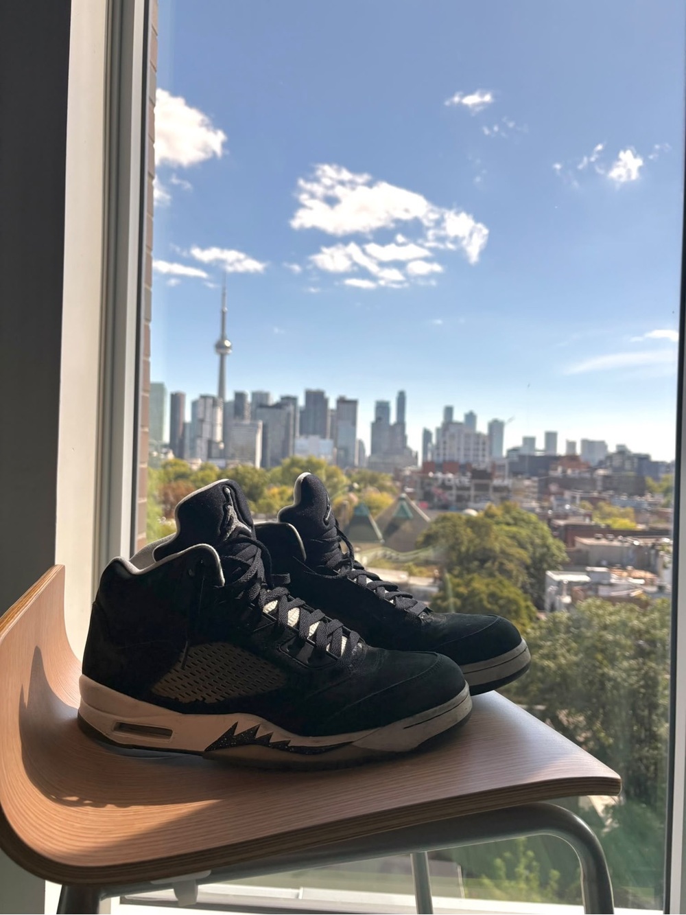 Jordan 5 Oreo Men’s Black and White Retro Sneaker